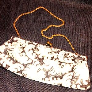 🌞Tapestry Kiss Lock Evening Bag/Clutch